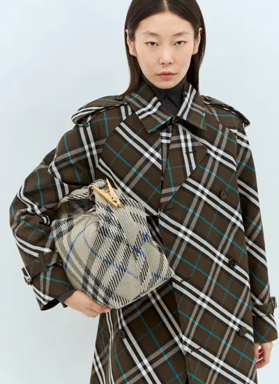 BURBERRY BURBERRY WOMEN MEDIUM PEG DUFFLE HANDBAG