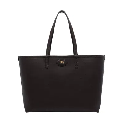 Burberry Women Medium Reversible Bloomsbury Tote Bag In Black