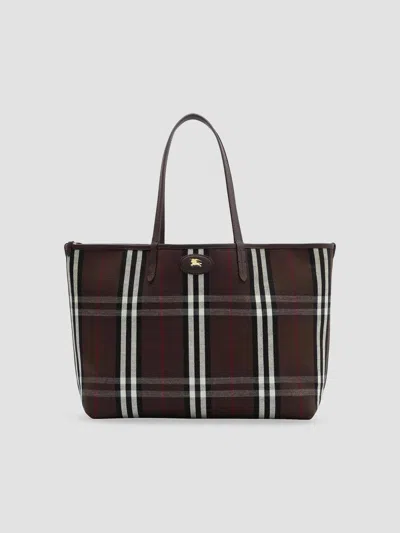Burberry Women's Medium Reversible Bloomsbury Tote In Brown