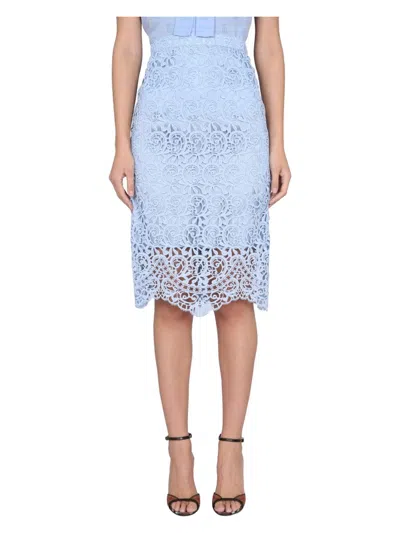 BURBERRY WOMEN'S MIDI SKIRT