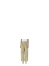 Burberry Adjustable Straps Wide-leg Cotton Pant