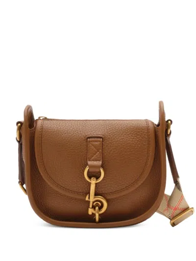 Burberry Ll Mn B Clip Messenger Lgl In Brown