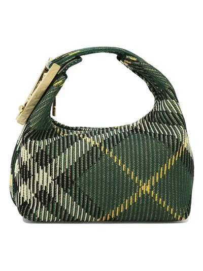 Burberry Women's Mini Peg Duffle Bag In Green