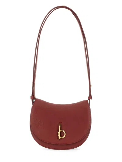 Burberry Women Mini Rocking Horse Shoulder Bag In Red