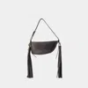 Burberry Women's Mini Shield Sling Shoulder Bag In Black
