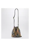 Burberry Women's Mn Drawstring Bucket In Sand