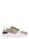 Burberry Vintage Check-pattern Touch-strap Sneakers