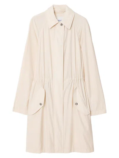 Burberry Women's Newbury Twill Parka In Multi