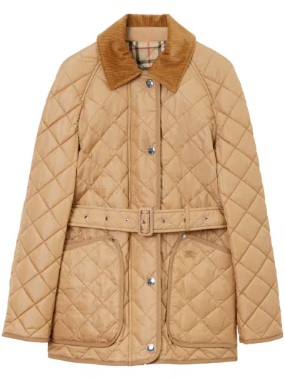 BURBERRY BURBERRY WOMEN NYLON QUILTED JACKET