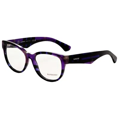 Burberry Women's Opticals In Purple