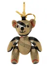 Burberry Thomas Teddy Bear Bag Charm In Brown