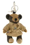 Burberry 'orsetto Thomas' Keyring In Gold