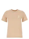 Burberry Women Peach Cotton T-shirt