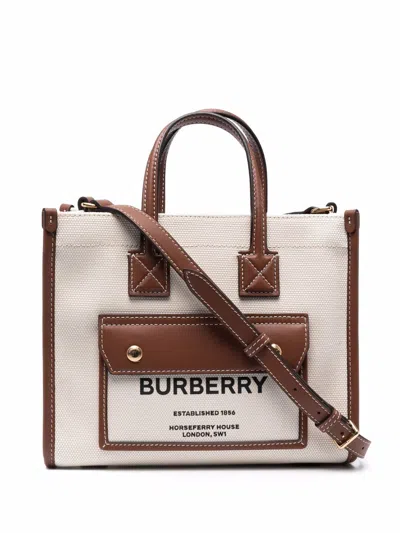 Burberry Women Pocket Mini Tote Bag