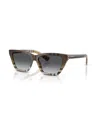 Burberry Women's Polarized Sunglasses, Be4468 In Brown