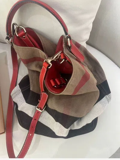 Burberry Women Pre-loved Bag Very Good Condition In Multi