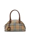 Burberry Primrose Small Shoulder Bag Check Pattern In Brown