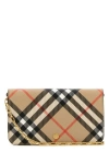 Burberry Ls Snip Wallet On Chain Www-tu Nd  Female In Multicolor