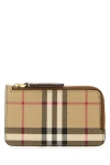 Burberry Check Purse In Multicolor