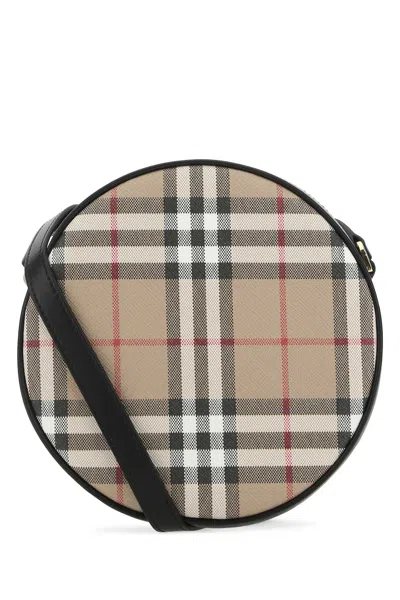 Burberry Women Printed E-canvas Louise Crossbody Bag In A1189