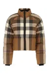 Burberry Printed Polyester Down Jacket