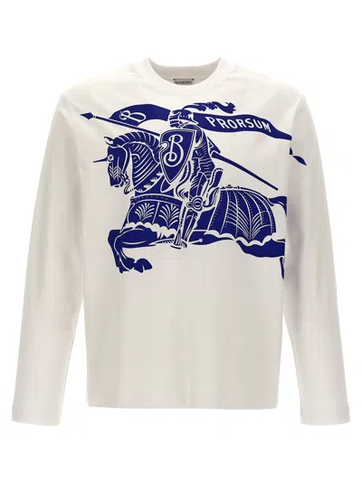 Burberry Women Printed T-shirt In White