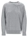 Burberry Oversized Cashmere In Grey