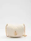 Burberry Rocking Horse Quilted Leather Crossbody Bag In Cream