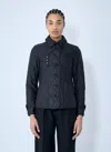 Burberry Women Quilted Thermoregulated Jacket In Blue