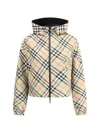 Burberry Reversible Jacket In Multi