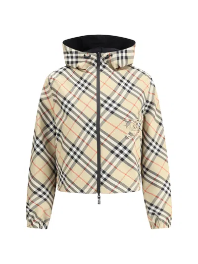 Burberry Women Reversible Jacket In Multi