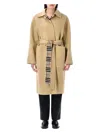 Burberry Mid-length Reversible Wool Car Coat