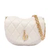 Burberry Small Rocking Horse Quilted Crossbody Bag In Gold
