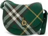 Burberry Medium Rocking Horse Leather Bag In Green