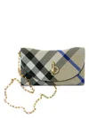 Burberry Rocking Horse Wallet On Chain In Lichen
