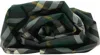Burberry Checkered Rose Clutch 3d Detailing In Green