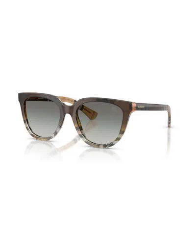 BURBERRY WOMEN'S ROUND SUNGLASSES, BE4469