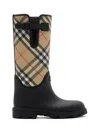 Burberry Giorgio Brato Giubbotto Con Cappuccio In Montone In Black