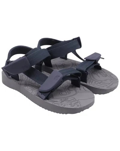 Pre-owned Burberry Women's Rubber Trek Sandal (authentic Pre-loved)