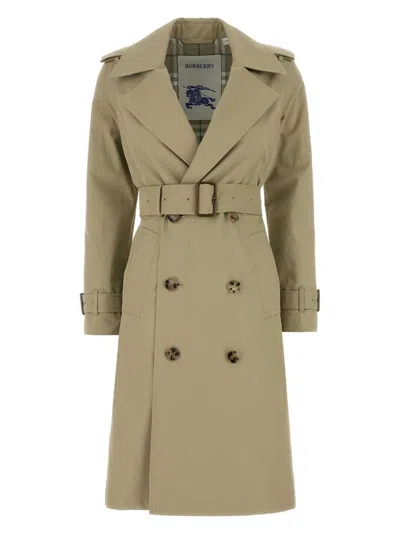 BURBERRY WOMEN'S SAGE GABARDINE TRENCH COAT