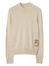 Burberry Checkered Design Wool Jumper For Women