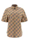 Burberry Shirts Beige In Beige
