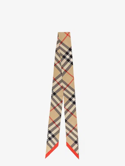 BURBERRY BURBERRY WOMEN SILK BANDEAU WITH BURBERRY CHECK MOTIF