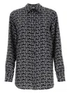 Burberry B Logo Silk Shirt