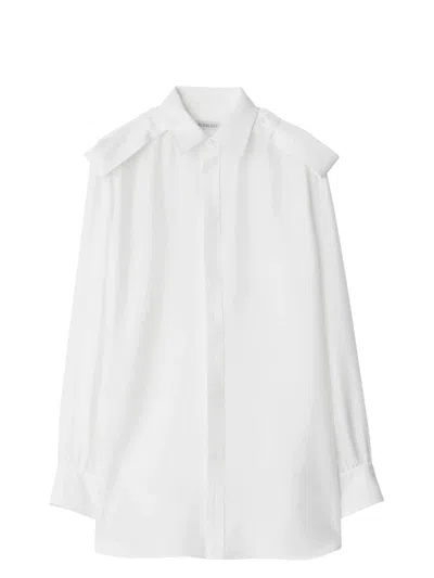 BURBERRY WOMEN'S SILK SHIRT
