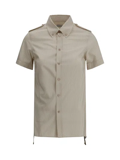 Burberry Women Silk Shirt In Neutral