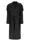 Burberry Women's Silk Trench Coat