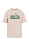 Burberry Soft Cotton T-shirt With Vibrant Floral Graphic