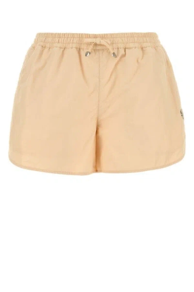 BURBERRY BURBERRY WOMEN SKIN PINK NYLON BLEND SHORTS