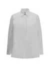 Burberry Women Slim Fit Cotton Shirt In White